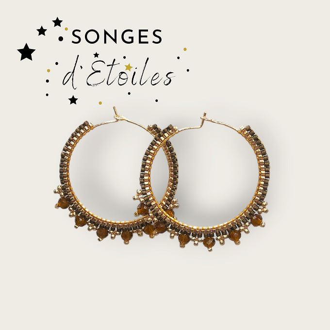 boucles d'oreilles créoles