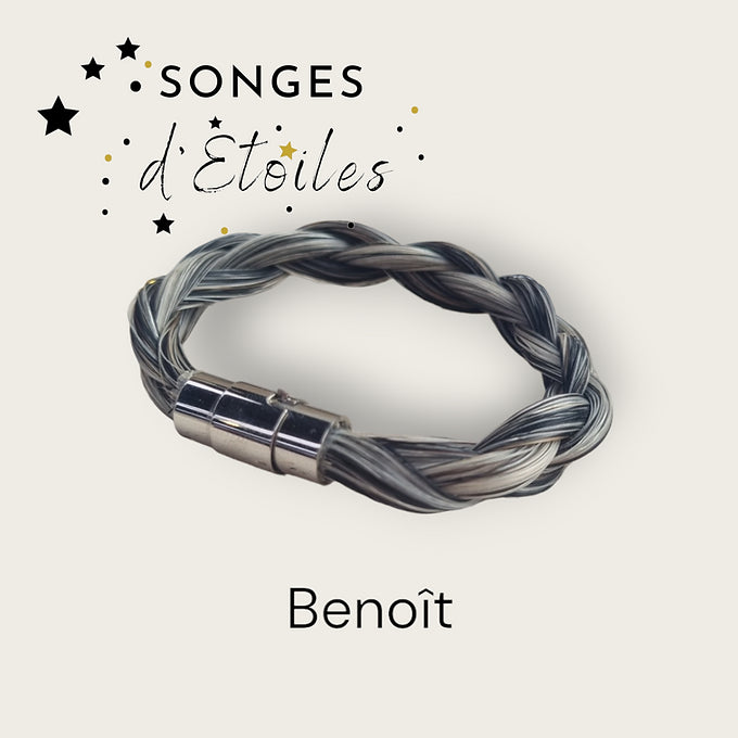 bracelet homme crin de cheval