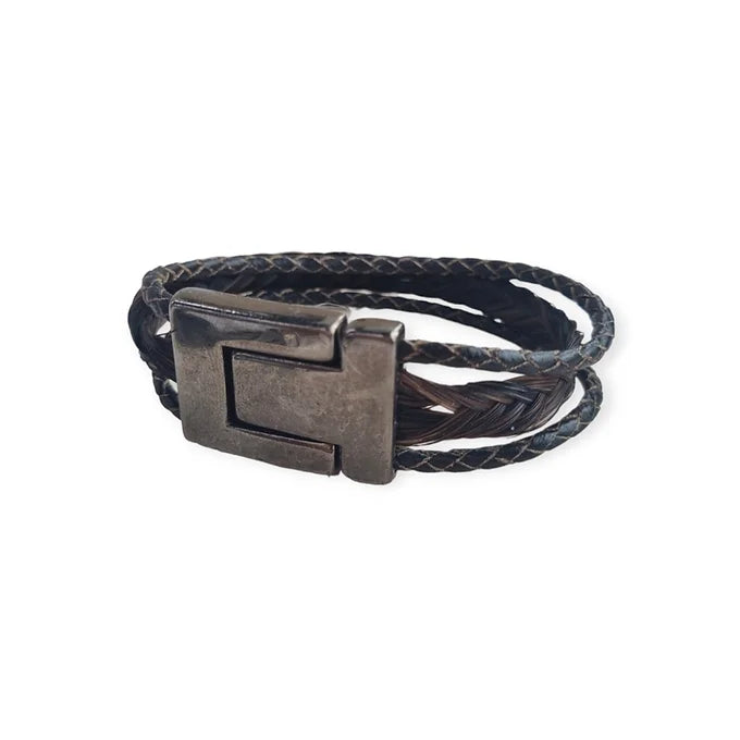 bracelet en crin de cheval homme