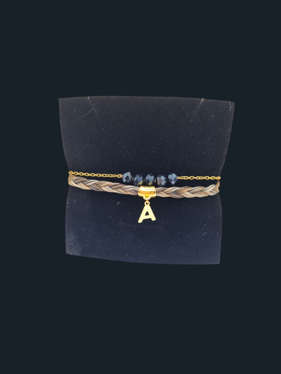 bracelet en crin