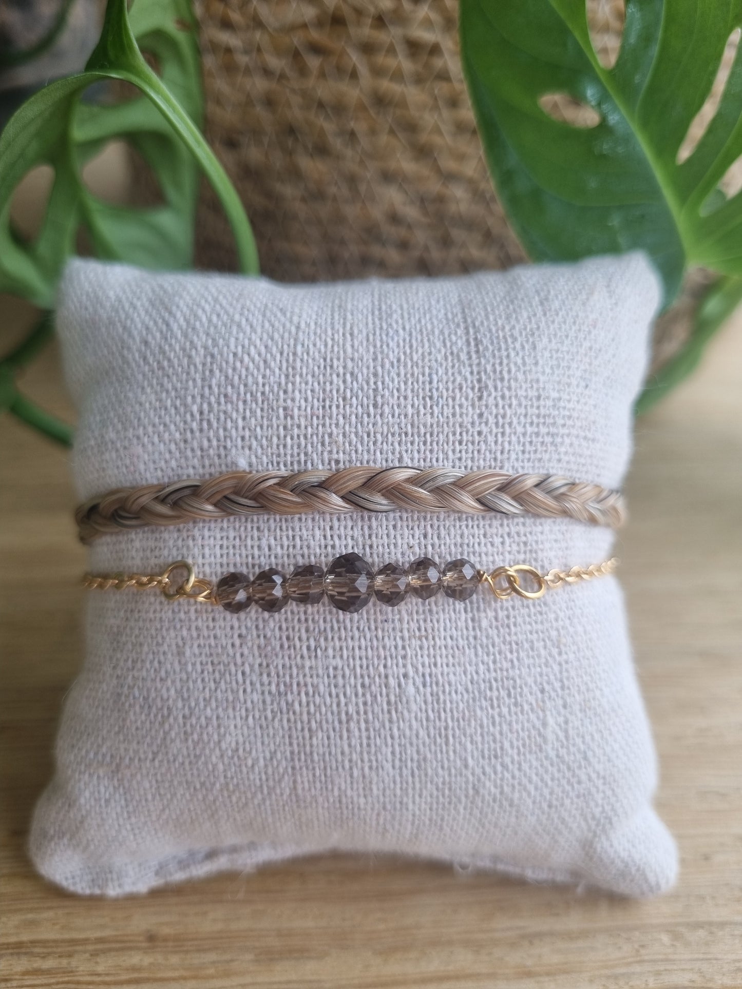 bracelet en crin