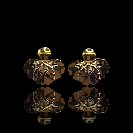 boucles d'oreilles en acier noxydable