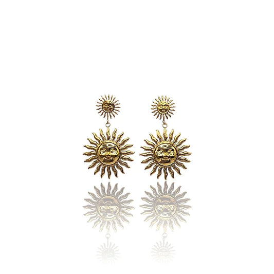boucles d oreilles soleil