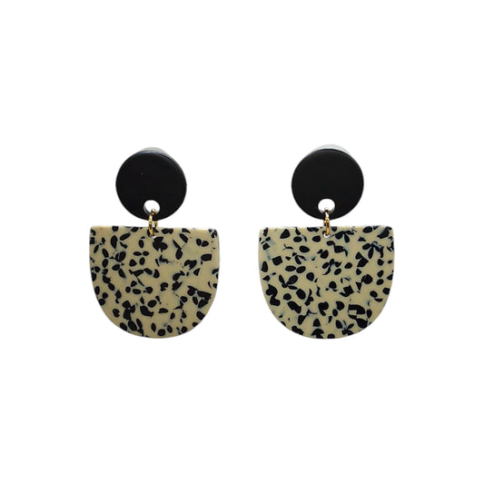 boucles d'oreilles léopard